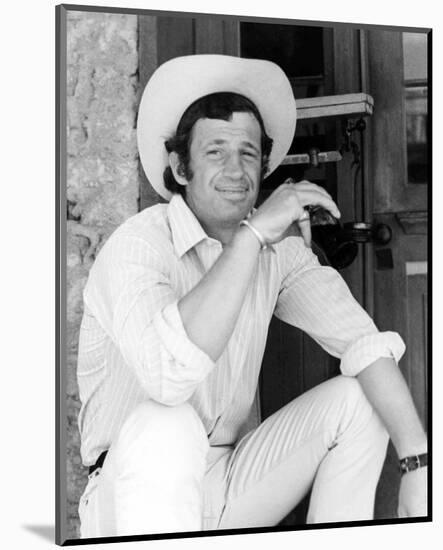 Jean-Paul Belmondo-null-Mounted Photo