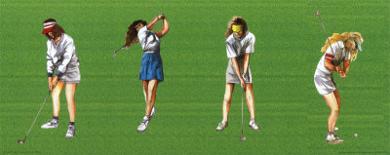 Golf I-Jean Paul Colbert-Framed Art Print
