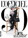 L'Officiel, October 2011 - Tavi Gevinson-Jean-Paul Goude-Mounted Art Print