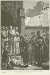 The Body of Pope Formosus Exhumed for Trial by Order of Pope Stephen Vii-Jean Paul Laurens-Giclee Print