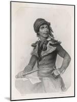 Jean-Paul Marat, French Revolutionary-null-Mounted Art Print