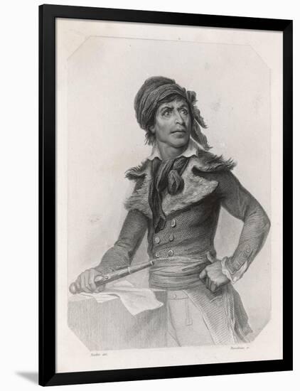 Jean-Paul Marat, French Revolutionary-null-Framed Art Print