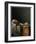 Jean Paul Marat, Politician, Dead in His Bathtub, Assassinated by Charlotte Corday, 1792-Jacques-Louis David-Framed Giclee Print