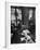 Jean Paul Sartre, Simone de Beauvoir and Saul Steinberg at Sartre's Home in Paris-Gjon Mili-Framed Premium Photographic Print