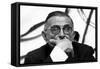 Jean-Paul Sartre-null-Framed Stretched Canvas