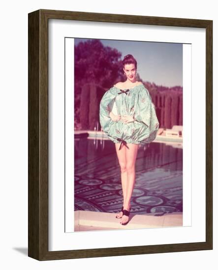 Jean Peters-null-Framed Photo