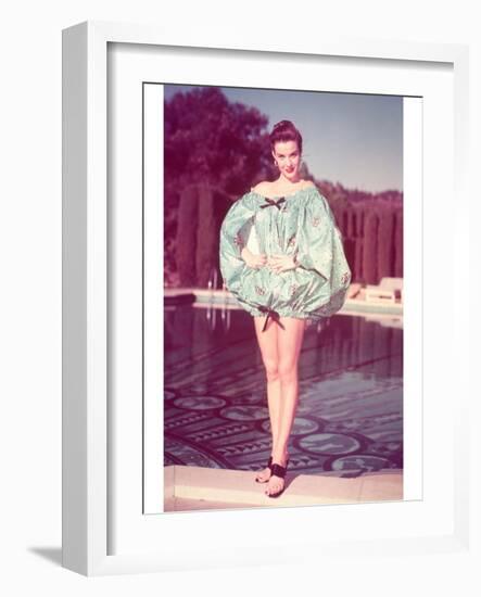 Jean Peters-null-Framed Photo