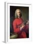 Jean-Philippe Rameau (1683-1764) with a Violin-Jacques Andre Joseph Aved-Framed Giclee Print