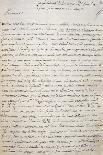 Handwritten Letter-Jean-Philippe Rameau-Giclee Print