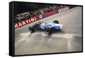 Jean-Pierre Beltoise Driving a Matra, Belgian Grand Prix, Spa-Francorchamps, 1968-null-Framed Stretched Canvas