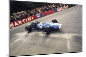 Jean-Pierre Beltoise Driving a Matra, Belgian Grand Prix, Spa-Francorchamps, 1968-null-Mounted Photographic Print