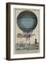 Jean Pierre Blanchard and John Jefferies Arriving in Calais after Crossing the English Channel-null-Framed Giclee Print