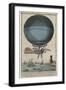 Jean Pierre Blanchard and John Jefferies Arriving in Calais after Crossing the English Channel-null-Framed Giclee Print