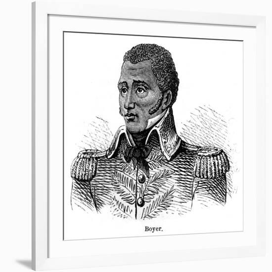 Jean Pierre Boyer, Haitian Soldier and President of Haiti, 1873-null-Framed Giclee Print