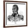 Jean Pierre Boyer, Haitian Soldier and President of Haiti, 1873-null-Framed Giclee Print