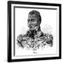 Jean Pierre Boyer, Haitian Soldier and President of Haiti, 1873-null-Framed Giclee Print