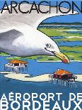 Arcachon aéroport de Bordeaux-Jean Pierre Got-Art Print