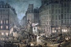 Parade on the Place De L'Ecole, 1823-Jean Pierre Norblin-Giclee Print