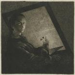 Self Portrait, C.1778-Jean Pierre Norblin-Framed Giclee Print