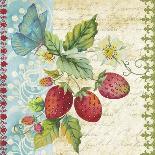 Vintage Fruit-Strawberries-Jean Plout-Giclee Print