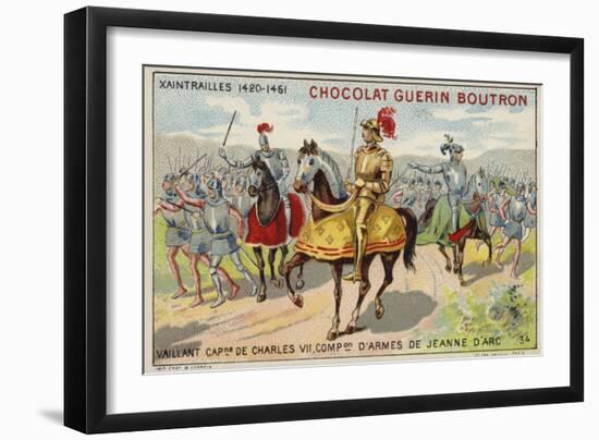 Jean Poton De Xaintrailles, French Military Commander-null-Framed Giclee Print