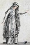 Mademoiselle Georges in Role of Athalie, Illustration for Tragedy Athalie-Jean Racine-Giclee Print