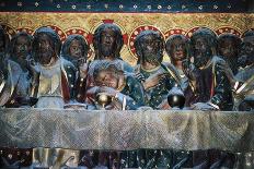 Nativity, Bas-Relief on the Choir with Stories from the Life of Christ-Jean Ravy-Stretched Canvas