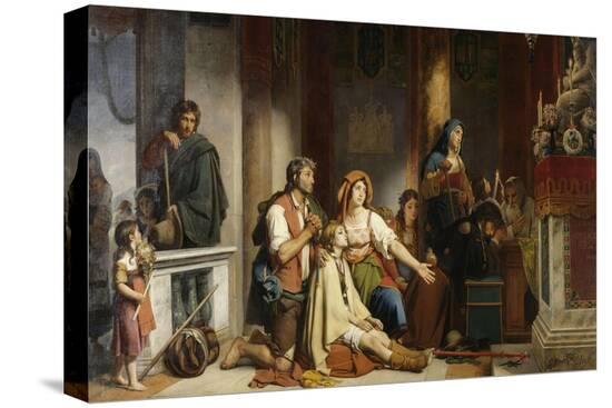 Stretched Canvas Print, , large
