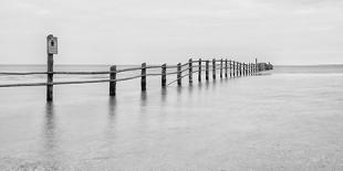 The Baltic Sea at the emergency harbour of Darßer Ort (promontory)-Jean Schwarz-Photographic Print