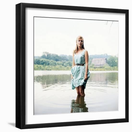 Jean Seberg-null-Framed Photo