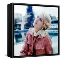 Jean Seberg-null-Framed Stretched Canvas