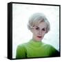 Jean Seberg-null-Framed Stretched Canvas