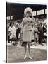 Jean Shrimpton (B.1942) at the Melbourne Cup in 1965-Australian Photographer-Stretched Canvas
