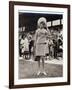 Jean Shrimpton (B.1942) at the Melbourne Cup in 1965-Australian Photographer-Framed Giclee Print