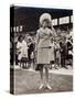 Jean Shrimpton (B.1942) at the Melbourne Cup in 1965-Australian Photographer-Stretched Canvas