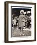 Jean Shrimpton (B.1942) at the Melbourne Cup in 1965-Australian Photographer-Framed Giclee Print