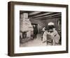 Jean Sibelius, Finnish Composer and Violinist with Family-null-Framed Giclee Print