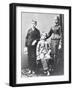 Jean Sibelius, Finnish Composer and Violinist with His Siblings Linda and Christian-null-Framed Giclee Print