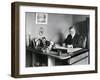 Jean Sibelius in His Studio, 1915-null-Framed Giclee Print