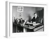 Jean Sibelius in His Studio, 1915-null-Framed Giclee Print