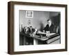 Jean Sibelius in His Studio, 1915-null-Framed Giclee Print