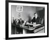 Jean Sibelius in His Studio, 1915-null-Framed Giclee Print