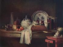 'Snuff-Box', c1740, (1918)-Jean-Simeon Chardin-Mounted Giclee Print