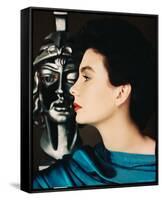 Jean Simmons-null-Framed Stretched Canvas