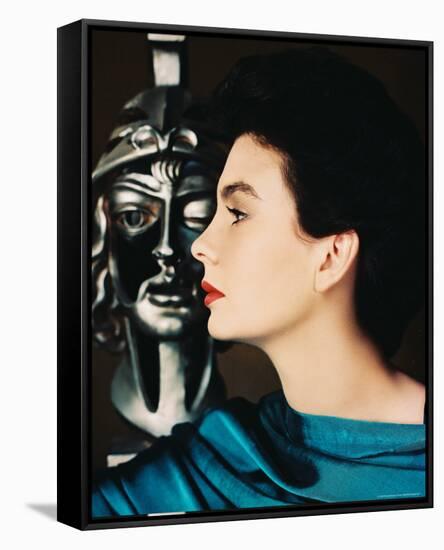 Jean Simmons-null-Framed Stretched Canvas