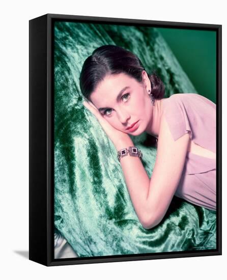 Jean Simmons-null-Framed Stretched Canvas