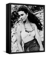 Jean Simmons-null-Framed Stretched Canvas