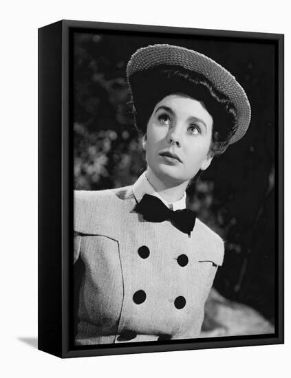 Jean Simmons-null-Framed Stretched Canvas