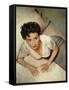 Jean Simmons-null-Framed Stretched Canvas