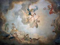 Ceiling of Marie Antoinette's Playroom, Chateau De Fontainbleau, C1763-1811-Jean Simon Berthelemy-Giclee Print